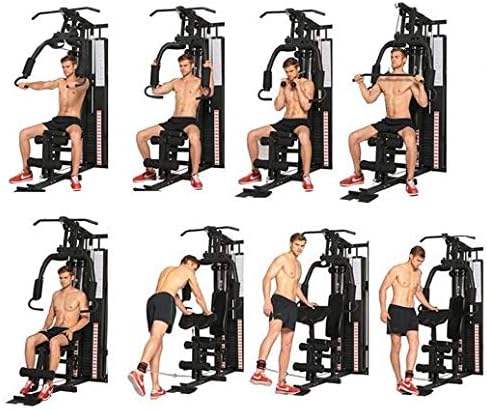 Dione HG3 Kraftstation Multi-Gym mit 45kg Gewichten, erweiterbar auf 100kg