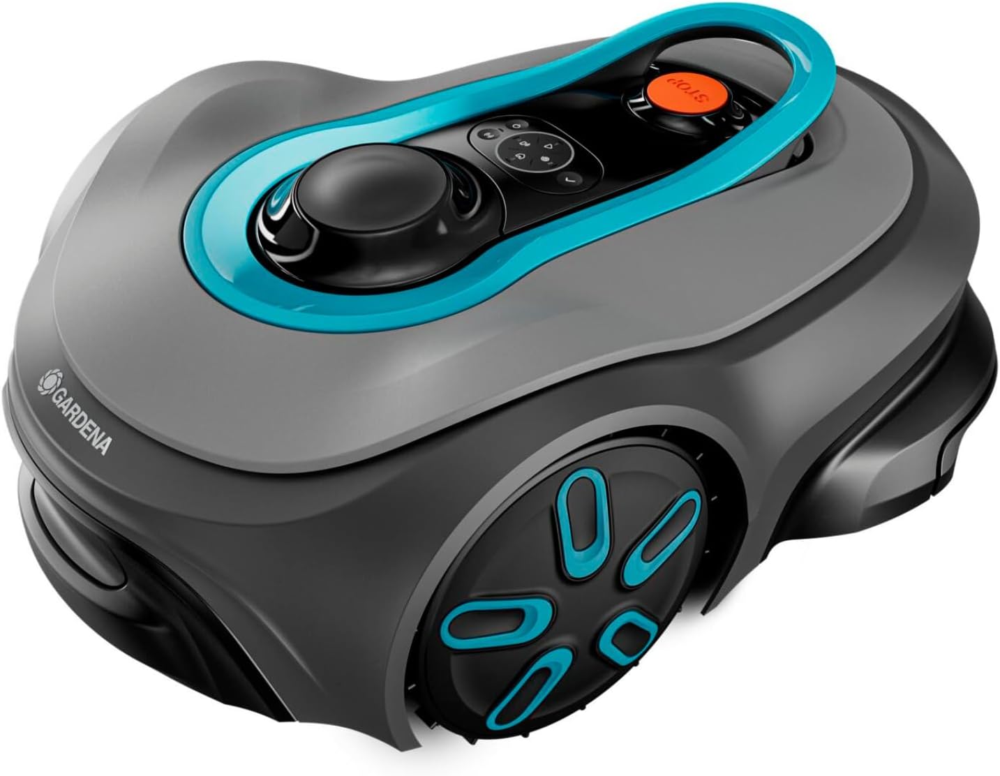 Gardena smart SILENO Free Set 1200 m² kabelloser Mähroboter: LONA Intelligence, Trim-to-Edge, ohne Begrenzungskabel, leiser Betrieb, intelligenter Mäher, App Steuerung (19923-20)