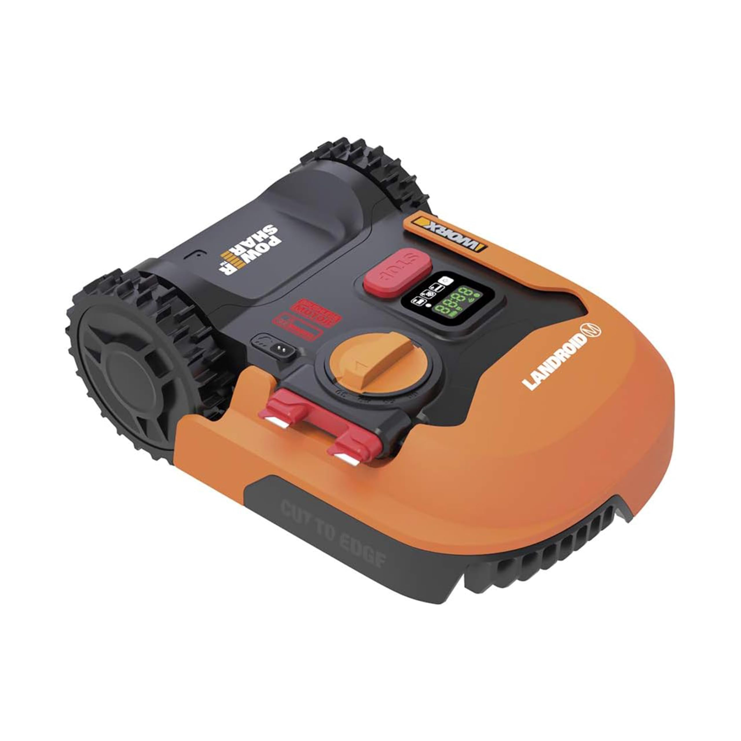 WORX Landroid Plus WR147E.1 Mähroboter für Gärten bis 1000 qm mit WLAN, Bluetooth und schwimmendem Mähdeck