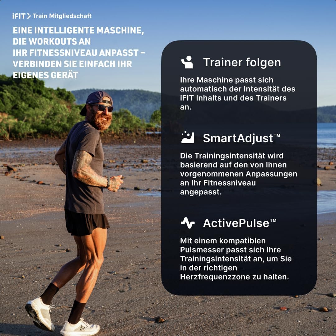 NordicTrack T-Serie: Laufband mit Steigung, Bluetooth & 136 kg Tragkraft