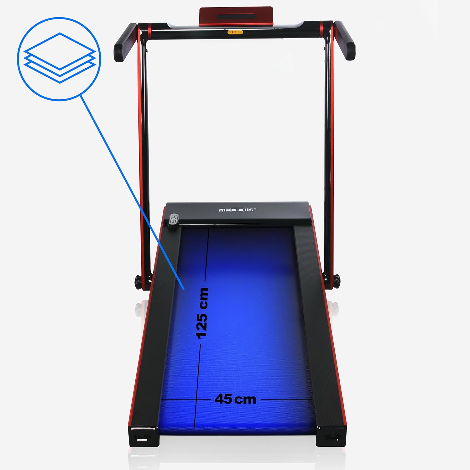 Maxxus M8 Folding Electric Treadmill with Bluetooth & App Control