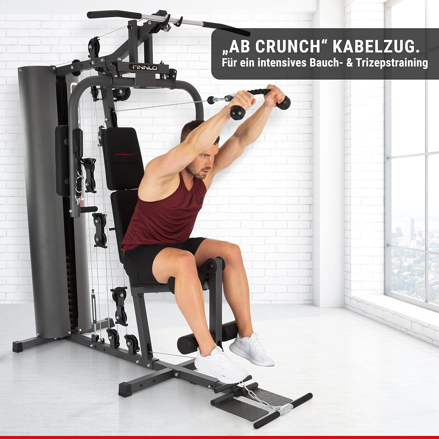 Finnlo Autark 600 Kraftstation mit Kabelzug – Home Gym für Zuhause