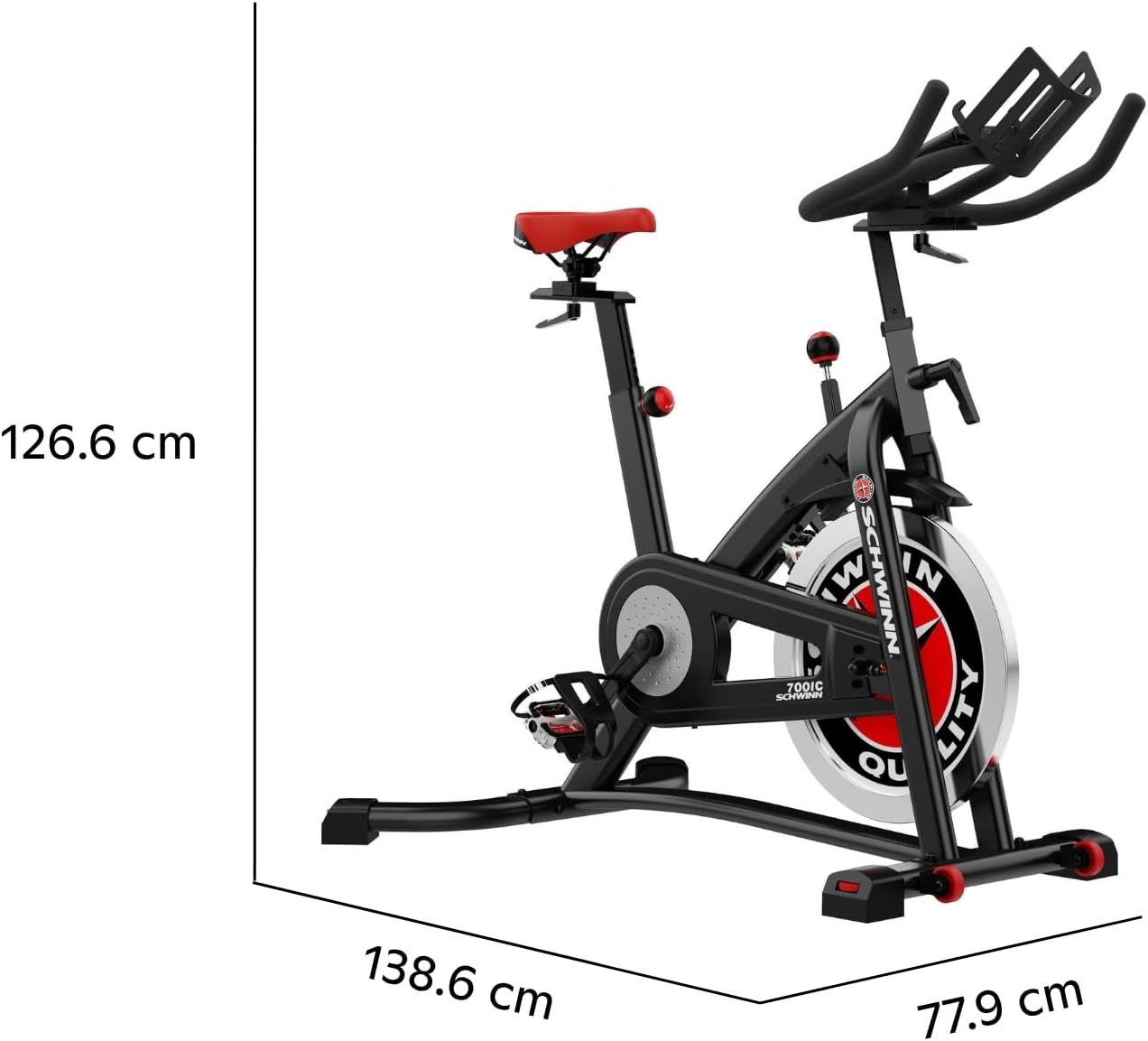 Schwinn Fitness 700IC Indoor Cycle Bike - Quiet Belt Drive