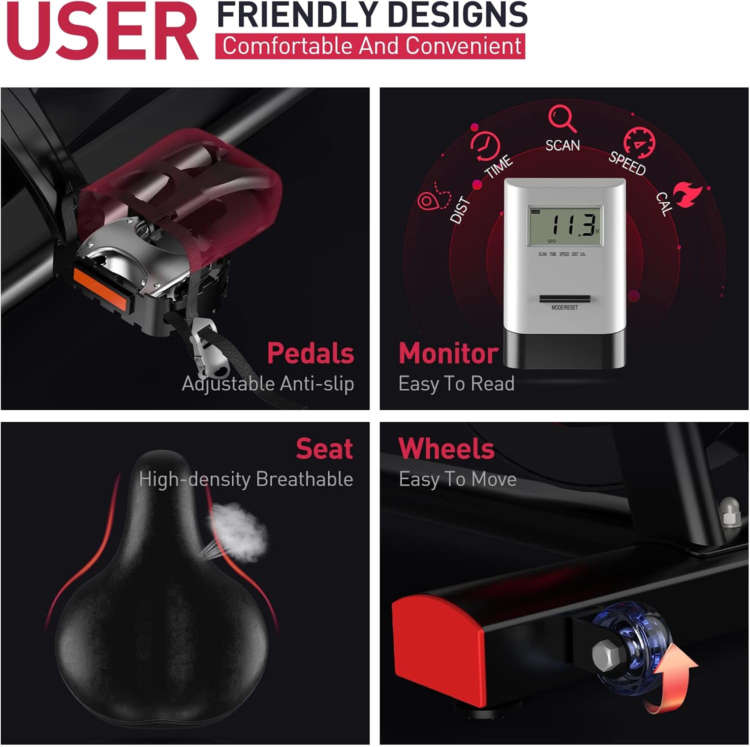 JOROTO X2 Pro: Heimtrainer mit Magnetwiderstand & LCD-Monitor